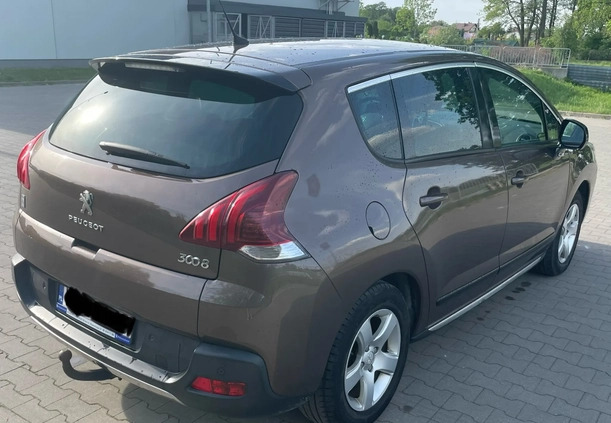 Peugeot 3008 cena 41000 przebieg: 227500, rok produkcji 2014 z Warszawa małe 56